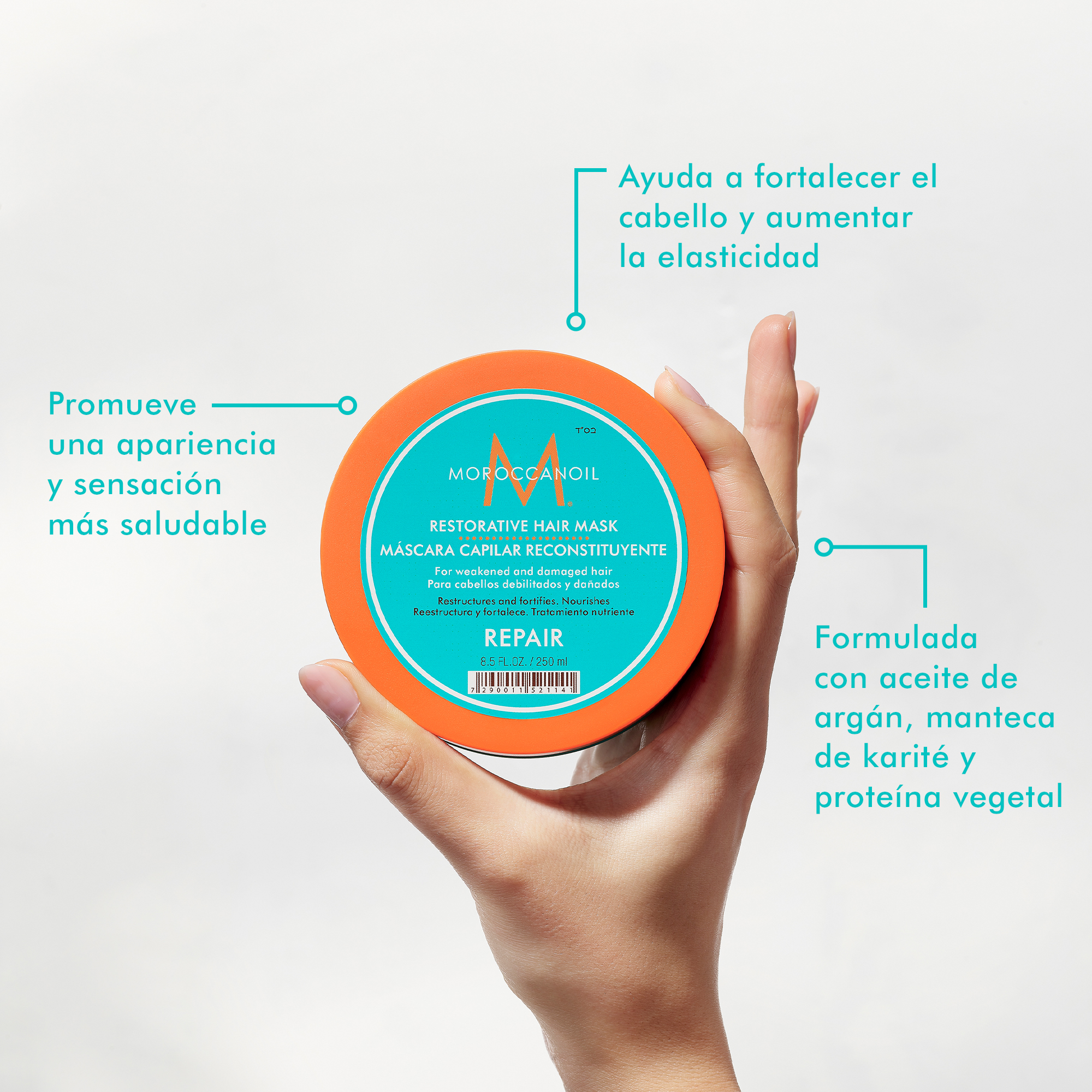 M&Aacute;SCARA CAPILAR RECONSTITUYENTE MOROCCANOIL&reg;